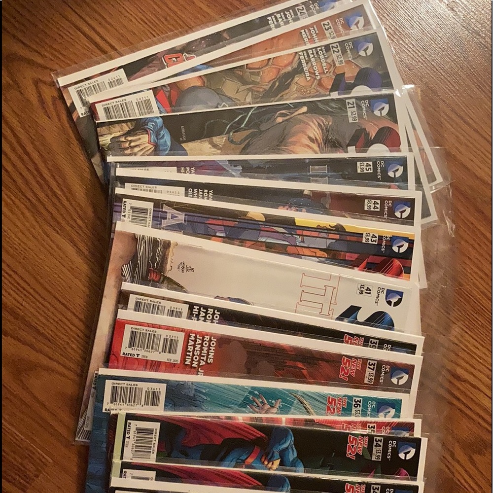 SUPERMAN COMIC BOOKS LOT OF 30qty.